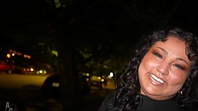 Peachy Garcia emotionally meets stranger for passionate blowjob and riding