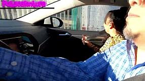 Diabla En Casting Redimido Del Auto Al Sillón Redondo Con Creampie Apasionado