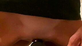 Masturbating Alone With Vibrator For Intense Orgasm!