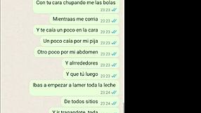 My girlfriend tries the milk and says she loves it during web chat