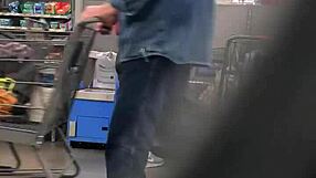 blonde milf in spandex shows nice ass for rough fucking