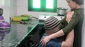 desi wife gets slammed rough in kitchen while cooking hot meal