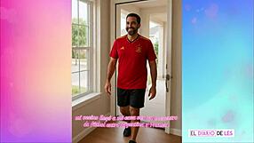 Crossdressing first time with 45-year-old neighbor