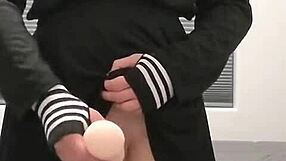 Transgirl Fucks Fleshlight in Full Solo Video