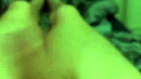 quick solo masturbation with big monster cock.