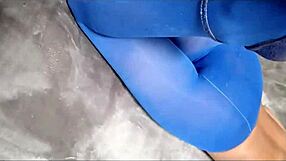 Milf blowjob with pigtails pantyhose big tits cum in mouth!