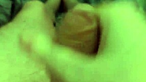 quick solo masturbation with big monster cock.