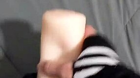 Transgirl Fucks Fleshlight in Full Solo Video