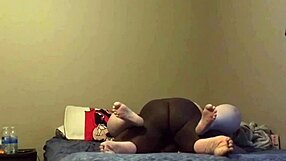 Plnoštíhlá žena podvádí s tajným černým milencem tvrdě