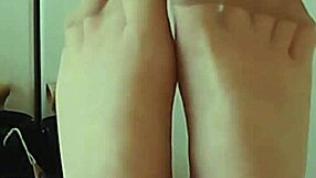 german chubby amateur solo close up of sexy feet in stockings seeking lovers
