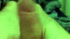 quick solo masturbation with big monster cock.