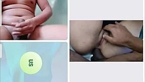 married woman on webcam with client enjoying the session