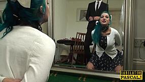 British Submissive Gets Anal In Interracial Threesome