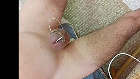 Handsfree Orgasm With Big Bound Cock!