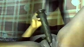 dildo play in my wet pussy