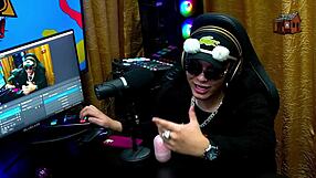 Didy Reis Emotionally Reveals Her Beautiful Breasts During Podcast, Ruan Sucks Them