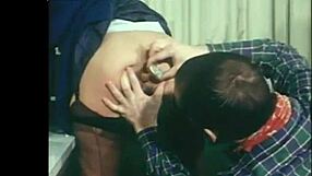 secretary gets mouth full of cock and ass fucked hard