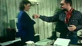 secretary gets mouth full of cock and ass fucked hard