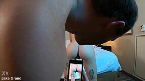 Look at that hot tatted woman with cum dripping out after her creampie