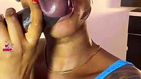 Heyy, check this tattooed babe giving a hairy pov handjob and blowjob!