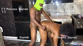 He Fucked Me Hard Standing Doggy Style in the Kitchen