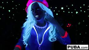 Blondes Share Halloween Fuck