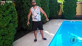 Watch juju meirelles ride big cock in doggystyle!