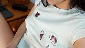 Horny Latina Masturbates Hard for You. She Squirts with Maquinasperfectas!