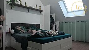 Chubby soubrette in sexy lingerie cosplay as maid - Lexie Grants