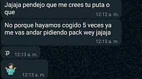 use el perfume de djmario y la volvi loca me empezo a dar unos sentones