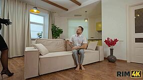 Intense Ass Licking Fetish With Blonde Russian Nerd