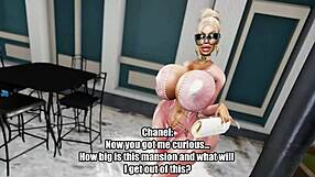 Chanel Malibu's Big Ass in Game Sex Scene