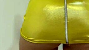 Curly Brunette Teases Young Guy And Gets Fucked Until He Cums Inside