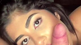 Petite Latina Gostosa Gags On Deepthroat Cum In Mouth