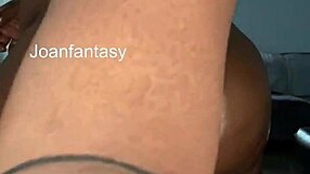 joanfantasy plays solo with buttplug in sheer top