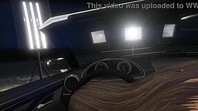 GTA 5 first person hooker encounter in car