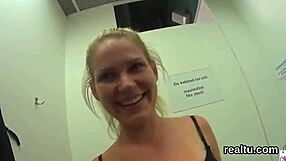 Charming Czech Cutie Gets Tempted In The Shopping Centre And Screwed In Pov With Clothes Ripped