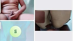 married woman on webcam with client enjoying the session