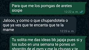 use el perfume de djmario y la volvi loca me empezo a dar unos sentones