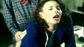 secretary gets mouth full of cock and ass fucked hard