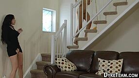 latina lesbian and babe in hd