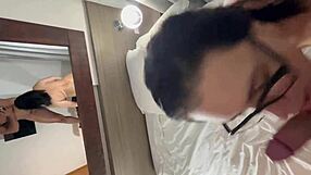 A Minha Amante Gostosa Treinando Garganta Profunda Com Lick E Kissing