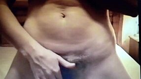 Brunette Amateur Masturbates Clit On Bed