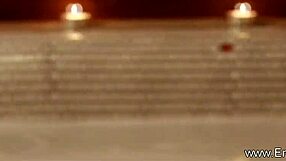 beautiful blonde indian lover gives relaxing blowjob with instructions