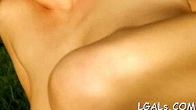 two girls explore lesbian pleasures in intimate fun