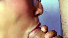 I suck my boyfriend's friend's big cock passionately