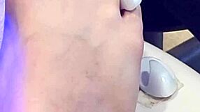 What if shemale gets her foot fetish done?