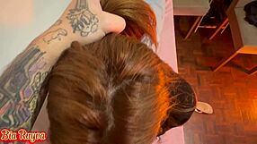 Big Cock Cums On My Ass Before College!