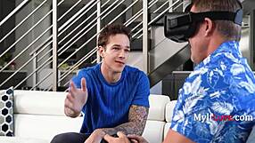 Styvpappa fast i metavärlden medan styvmamma och styvson blir busiga