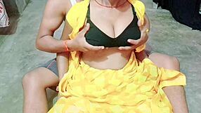 Desi Bhabhi Licks Pussy for Devar!